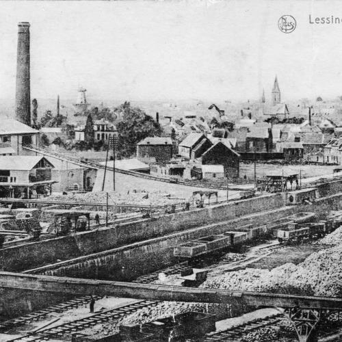 Panorama de Lessines, 1890 